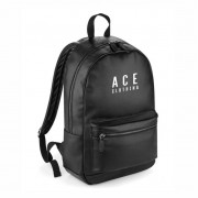 ACE Clothing Faux Leather Backpack